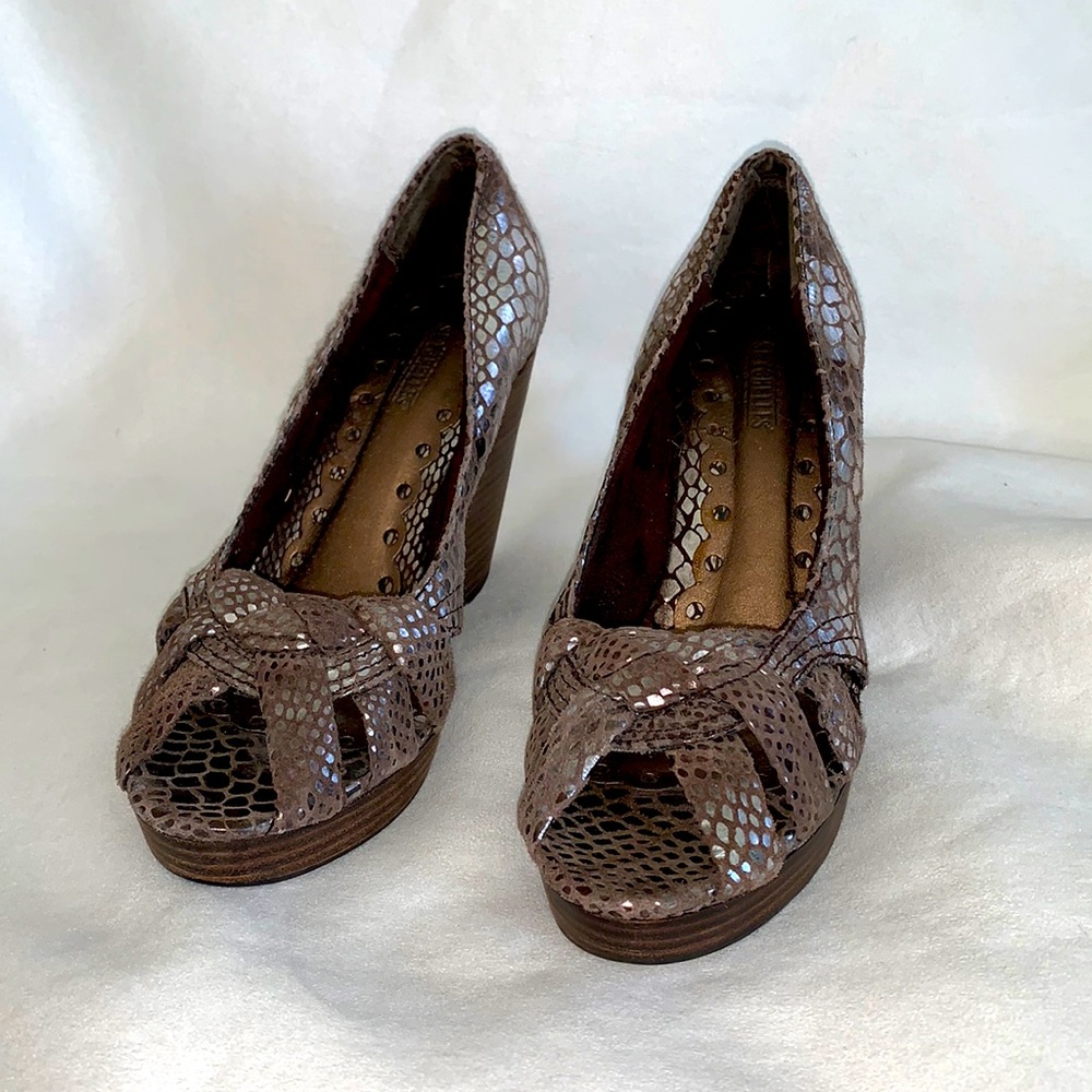 Seychilles Wedge Leather Sandal